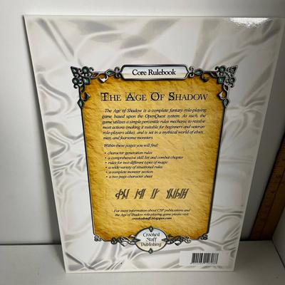 The Age of Shadow, The Judges Guild Journal, The Curse of the Witch Head, Buried Council Chambers, and more