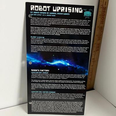 Robot Uprising, The First Sentinel, The Astrogators Chartbook, White Star, and more