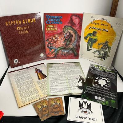 Rappan Athuk, Dungeon Crawl Classics, The Dungeoneer Judges Guild, and More