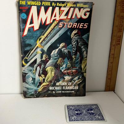 Vintage Amazing Stories Comics - Return of Michael Flannigan 1952