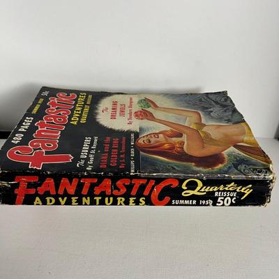 Vintage Fantastic Adventures 1950