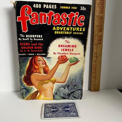 Vintage Fantastic Adventures 1950