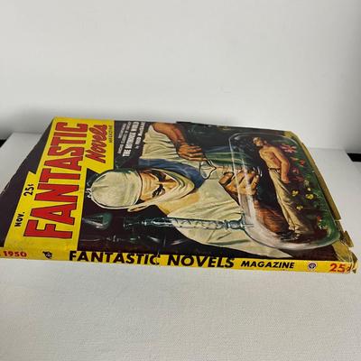 Vintage Fantastic Novels Magazine 1950