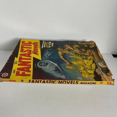 Vintage Fantastic Novels Magazine 1950