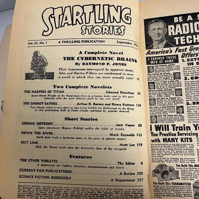 Vintage Startling Stories 1950