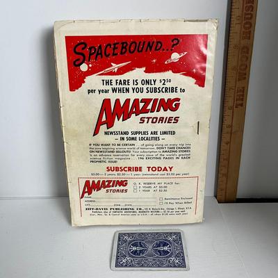 Vintage Amazing Stories Comics - Swamp Girl of Venus 1950