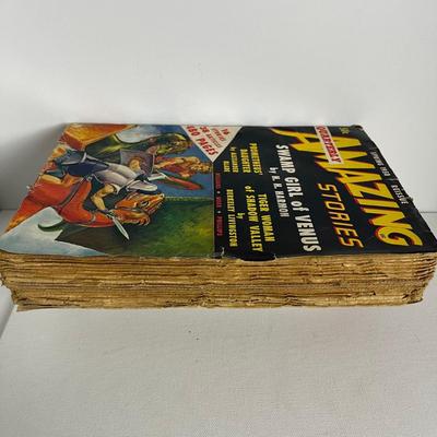 Vintage Amazing Stories Comics - Swamp Girl of Venus 1950