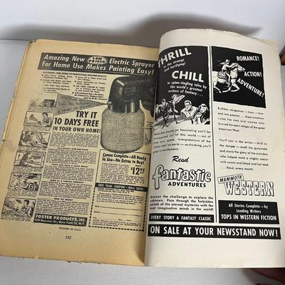 Vintage Amazing Stories Comics - Swamp Girl of Venus 1950