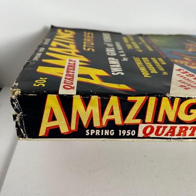 Vintage Amazing Stories Comics - Swamp Girl of Venus 1950