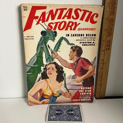 Vintage Fantastic Story Magazine 1950