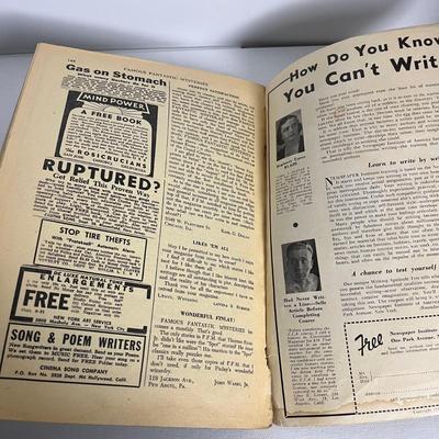 Vintage Famous Fantastic Mysteries 1942