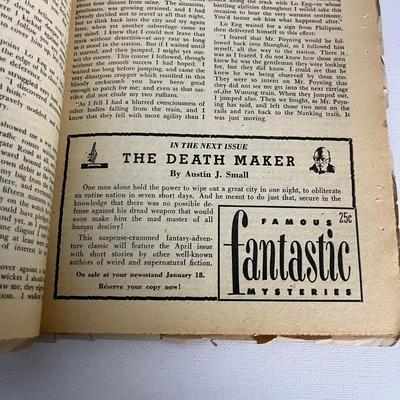 Vintage Famous Fantastic Mysteries 1952