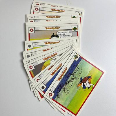 Vintage Looney Tunes MLB Trading Cards