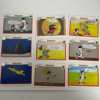 Vintage Looney Tunes MLB Trading Cards