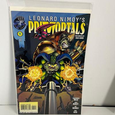Leonard Nimoy's Primortals & Leonard Nimoy's Primortals Origins