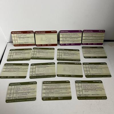 Dungeons and Dragon Cards