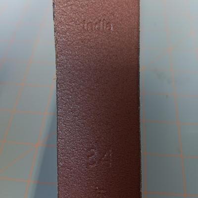 Leather Timberland Belt - Size 34