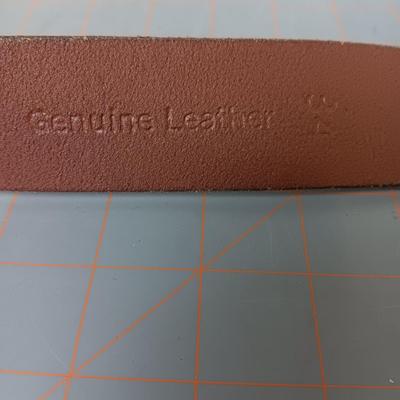 Leather Timberland Belt - Size 34