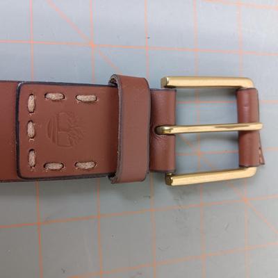 Leather Timberland Belt - Size 34
