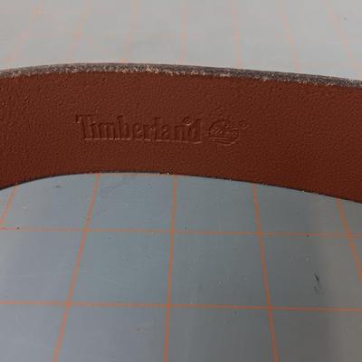 Leather Timberland Belt - Size 34