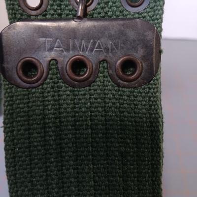 Green Pistol Belt - 36 Inches