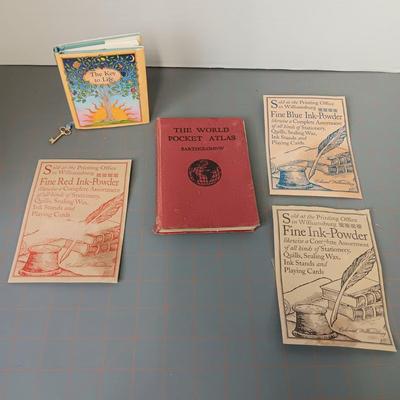 Fine Ink-Powders, Atlas, and Book
