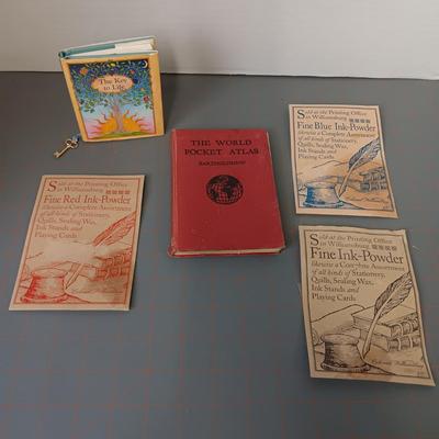 Fine Ink-Powders, Atlas, and Book