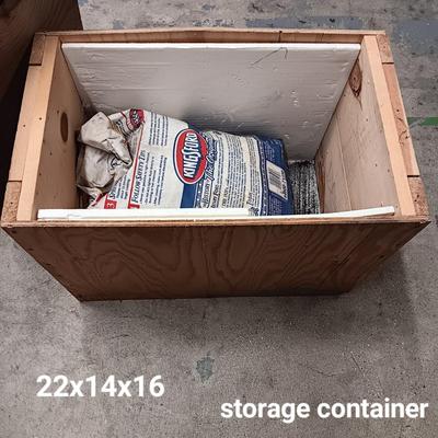 Wood Storage Container 