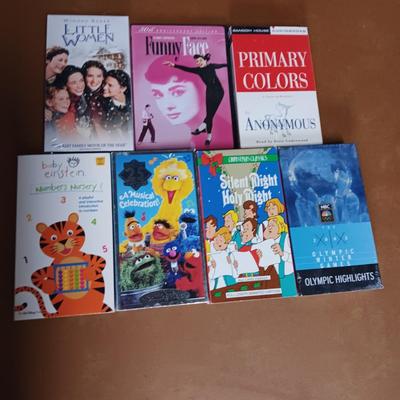 VHS, DVD, and Audiobook Bundle
