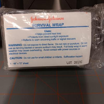 MSR Snowshoe Tails 30 & Emergency Blanket Wrap
