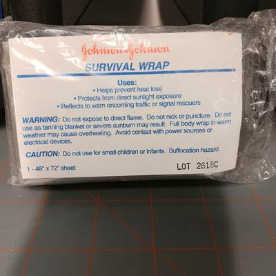 MSR Snowshoe Tails 30 & Emergency Blanket Wrap
