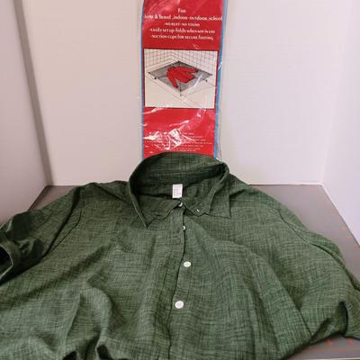Mens Button Down (XL) and Sweater Dryer