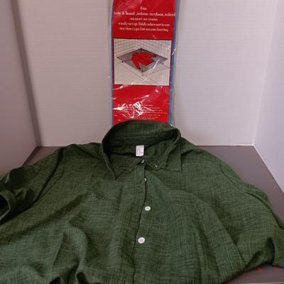 Mens Button Down (XL) and Sweater Dryer