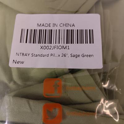 NTBay Two Standard Pillowcases