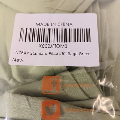 NTBay Two Standard Pillowcases
