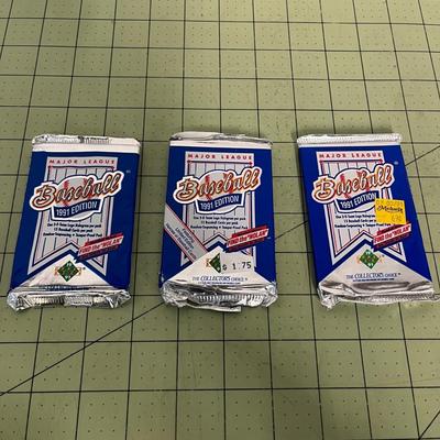 1991 Edition Major League Baseball Cards