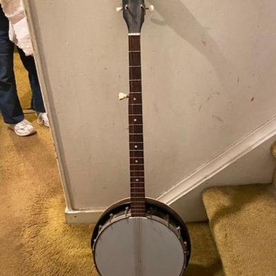 Silvertone  5 string banjo