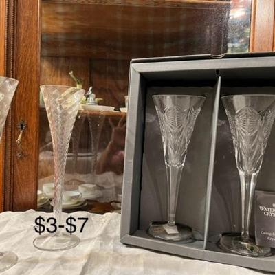 Toasting Glasses $3-$7