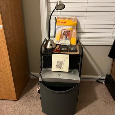 Brookstone Weather Station, Rolling Metal Cart, Shredder, & More Office Supplies (UO-MG)