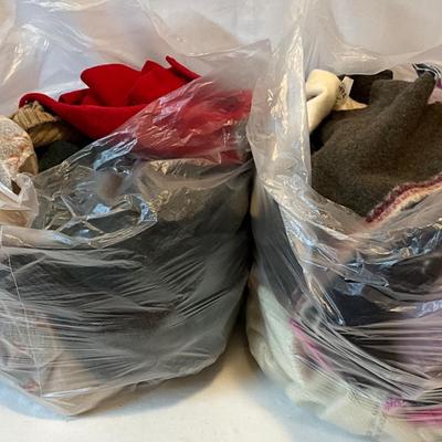 Two bags of Wool sweaters