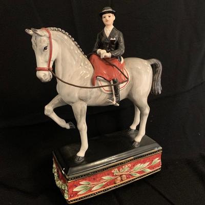 Fitz and Floyd Equestrian Figurine (DR-KW)
