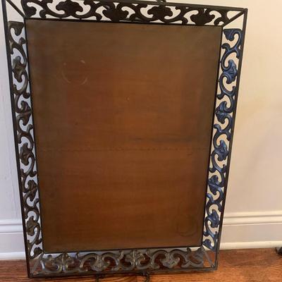 Unique Wrought Iron Tray Table (LR-KW)