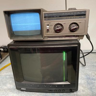 2 vintage TVs
