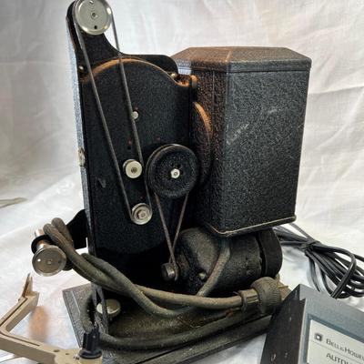 Home Movie Projector, slicer, film viewer vintage processed film
