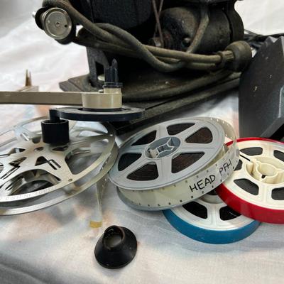 Home Movie Projector, slicer, film viewer vintage processed film