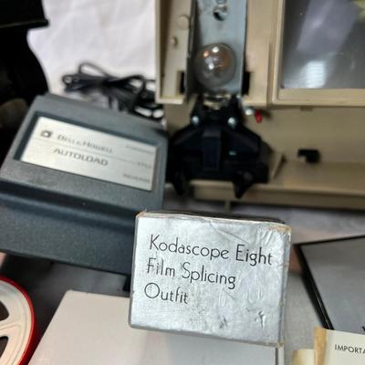 Home Movie Projector, slicer, film viewer vintage processed film
