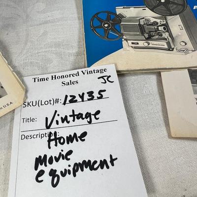 Home Movie Projector, slicer, film viewer vintage processed film