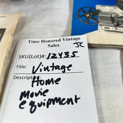 Home Movie Projector, slicer, film viewer vintage processed film