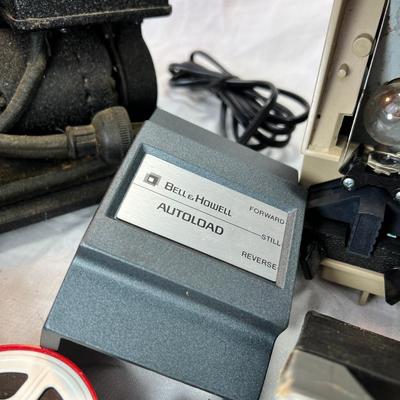 Home Movie Projector, slicer, film viewer vintage processed film