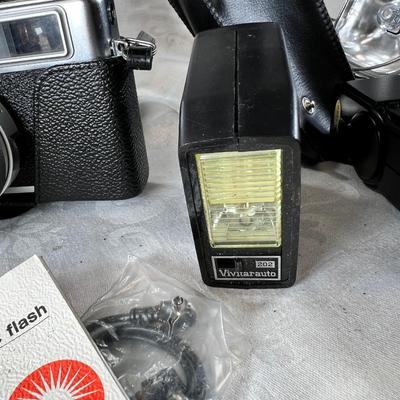 Vintage cameras, Tripod, light meters